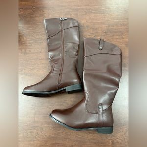 Freshica by Montgomery Ward Women’s Brown Riding Boots 7 1/2